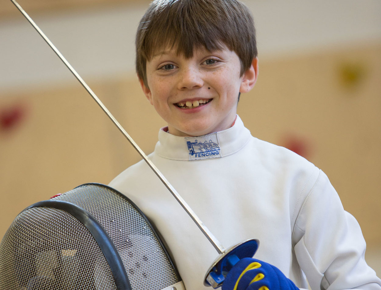 Extra Cuirric Fencing Boy